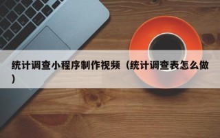 临夏统计调查小程序制作视频（统计调查表怎么做）